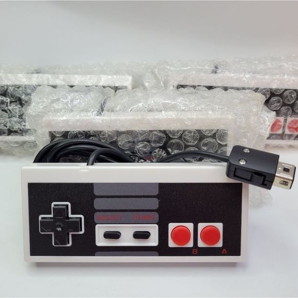NES MINI CLASSIC CONTROLLERS WIRED 6FT LOT OF 4 - Picture 1 of 3